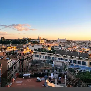 Spanish Steps View Rome